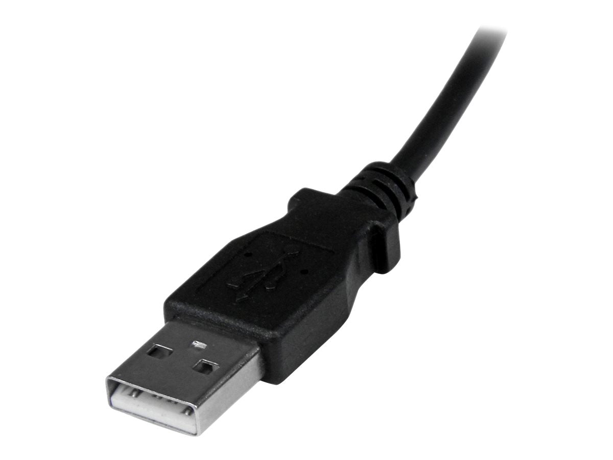 STARTECH.COM 2m Micro USB Kabel - A auf abwärtsgewinkeltes Micro B Anschluss