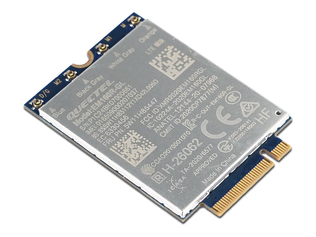 LENOVO ThinkPad Quectel EM160R-GL 4G LTE-A Cat 16 M.2 WWAN Module - Vorderansicht