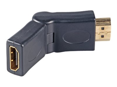 EFB HDMI Adapter Typ A Stecker auf Typ A Buchse 180 Grad Vorderansicht