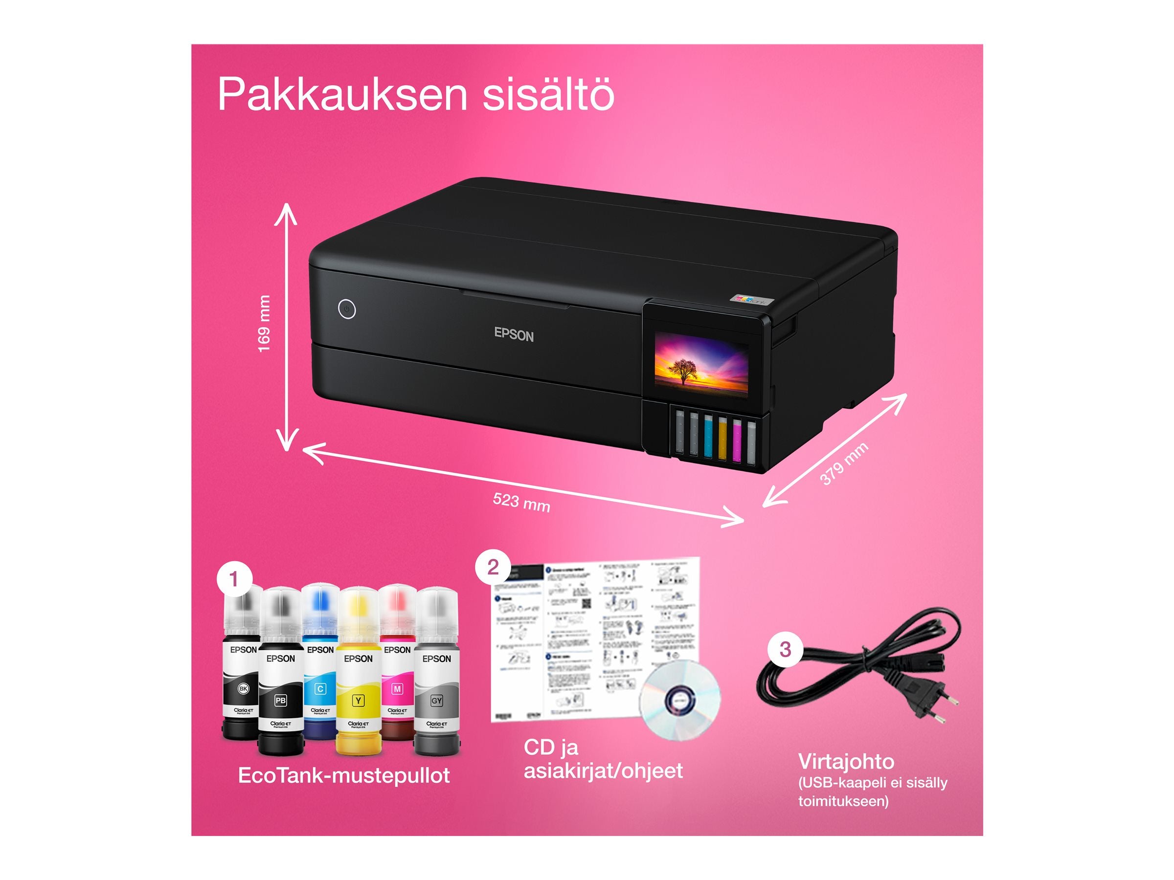 EPSON EcoTank ET-8550 Verpackung
