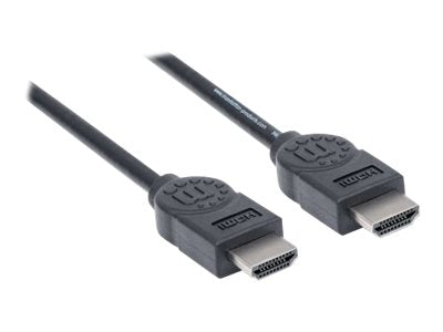 MANHATTAN High Speed HDMI-Kabel ARC 3D 4K30Hz Vorderansicht