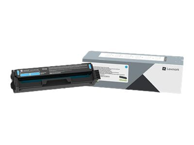 LEXMARK 20N0X20 Cyan Extra High Yield Toner Cartridge Vorderansicht