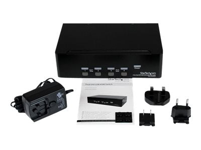 STARTECH.COM 4 Port Dual DVI USB KVM Switch - Verpackung
