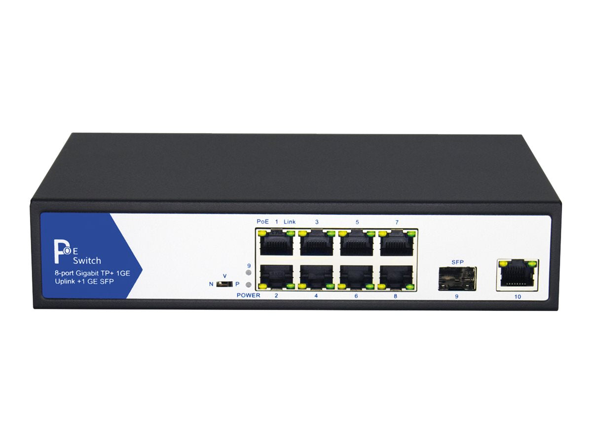 VALUE PoE+ Gigabit Ethernet Switch Verpackung
