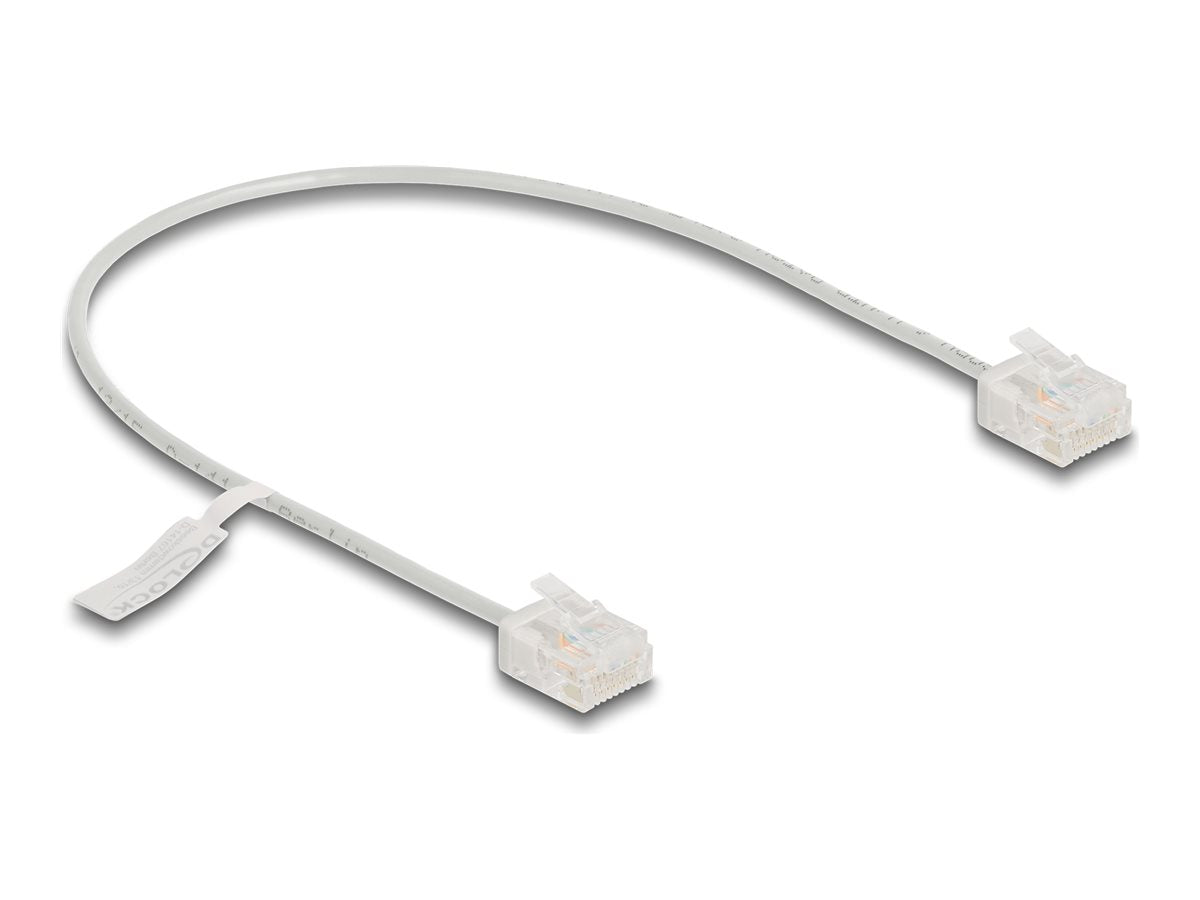 DELOCK RJ45 Netzwerkkabel Cat.6 UTP Ultra Slim 0