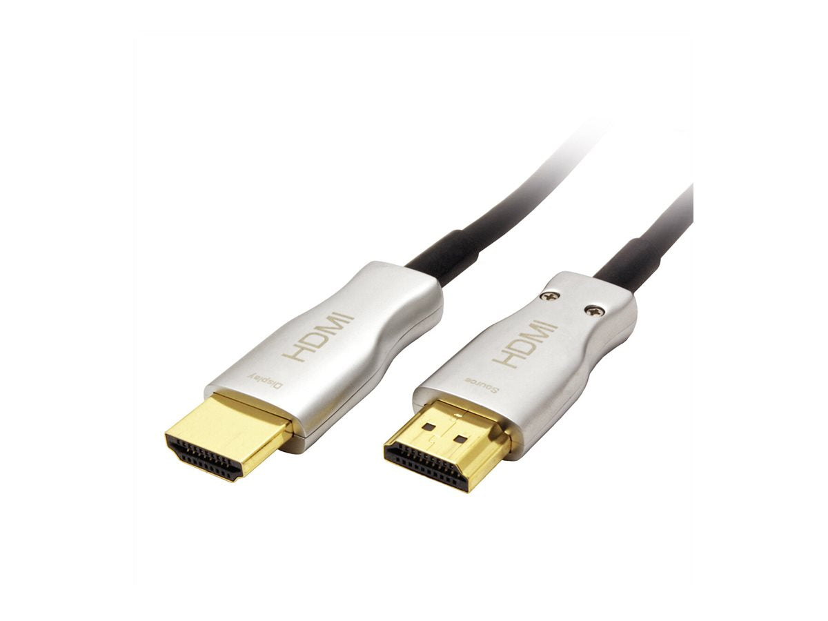 VALUE Ultra HDMI Aktiv Optisches 4K Kabel 50m - Anschlussansicht