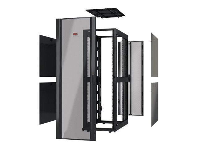 APC NetShelter SX 48U Rack-Gehäuse Seitenansicht