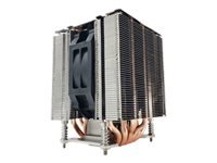 DYNATRON A49 AMD AM4 AM5 Kuehler 4U Heatpipes mit Aluminiumsockel und Aluminiumlamellenstapel Aktiv mit PWM und bis zu 170W TDP