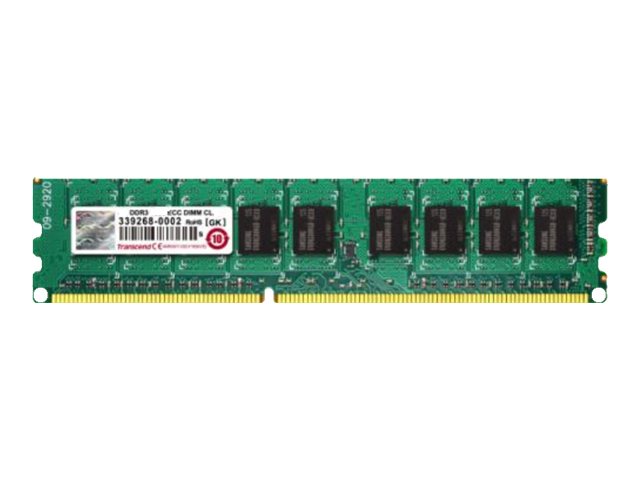 TRANSCEND 4GB DDR3 1600 ECC-DIMM Vorderansicht