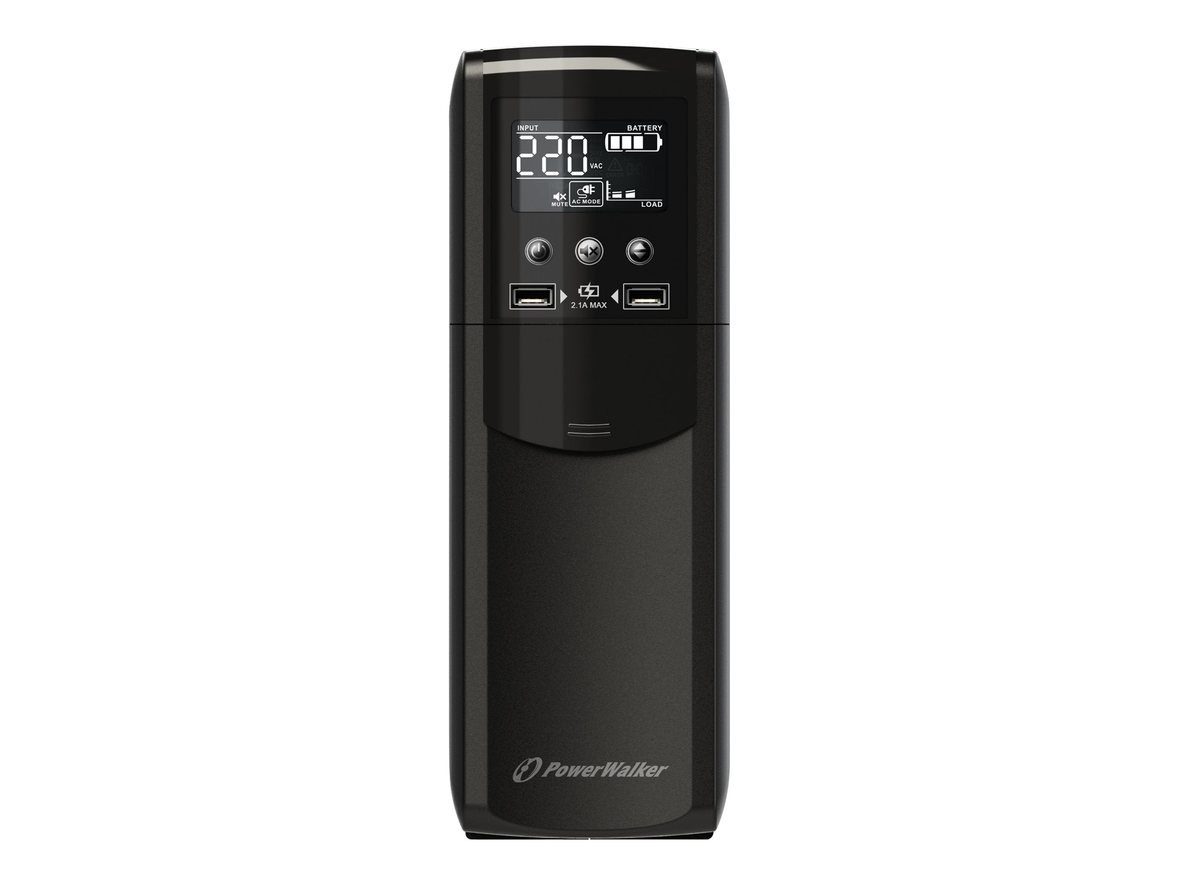 POWERWALKER VI 800 CSW IEC 800VA / 480W USV Vorderansicht
