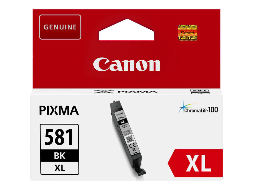 CANON INK CLI-581XL BK Tintenbehälter Verpackung