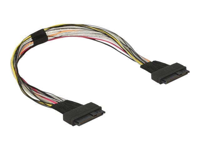 DELOCK Kabel U.2 SFF-8639 Buchse > U.2 SFF-8639 Buchse 50 cm Vorderansicht