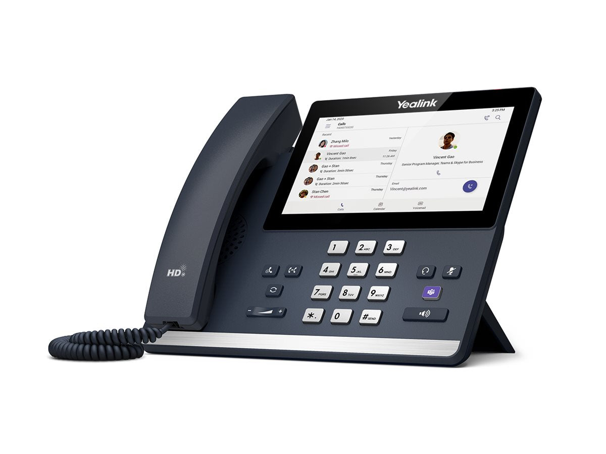 YEALINK MP56 E2 Teams VoIP-Telefon Seitenansicht