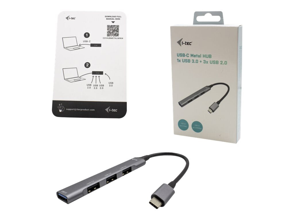 I-TEC USB-C Metal HUB Verpackung