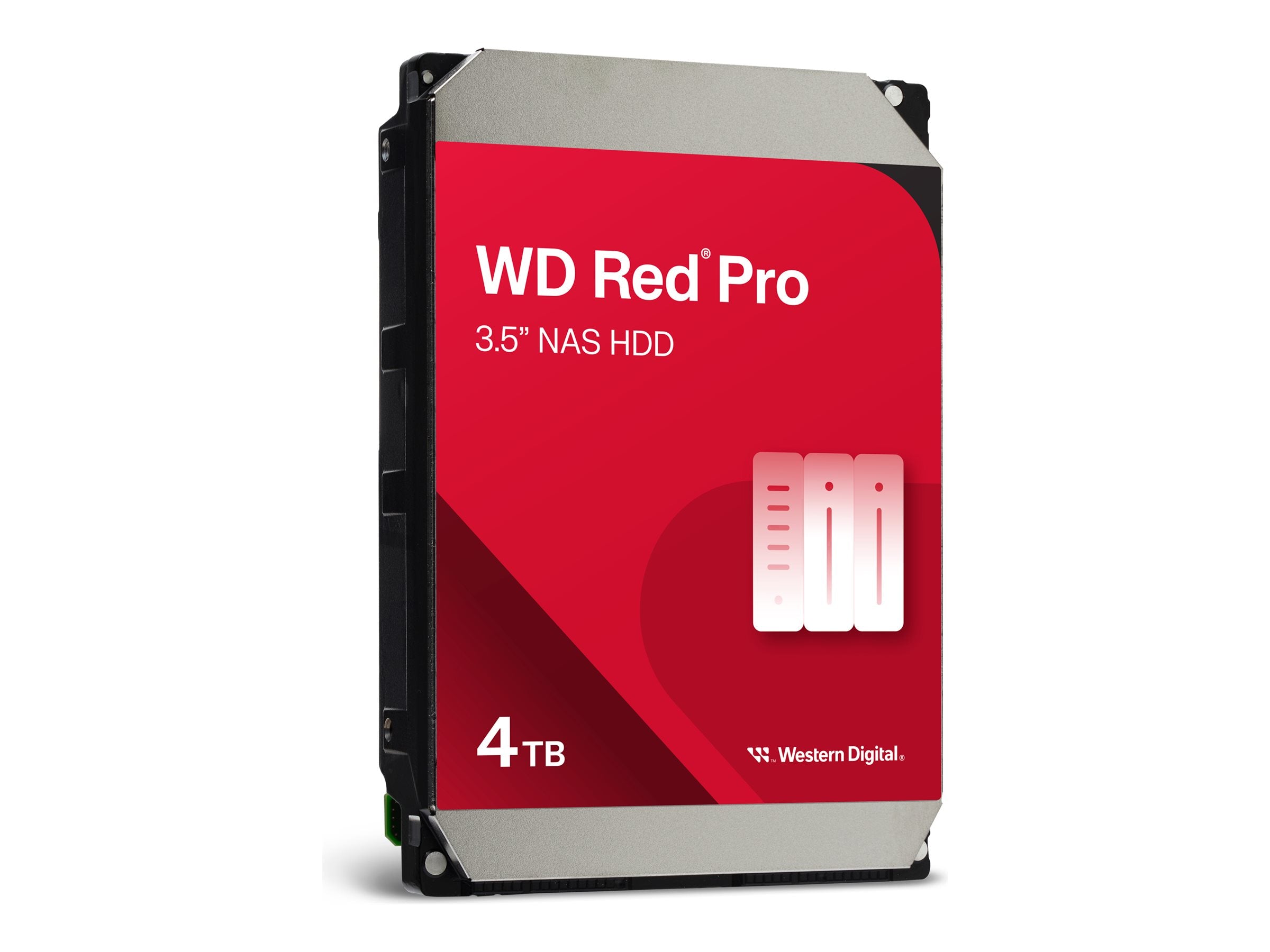 WD Red Pro 4TB 6Gb/s SATA HDD Vorderansicht