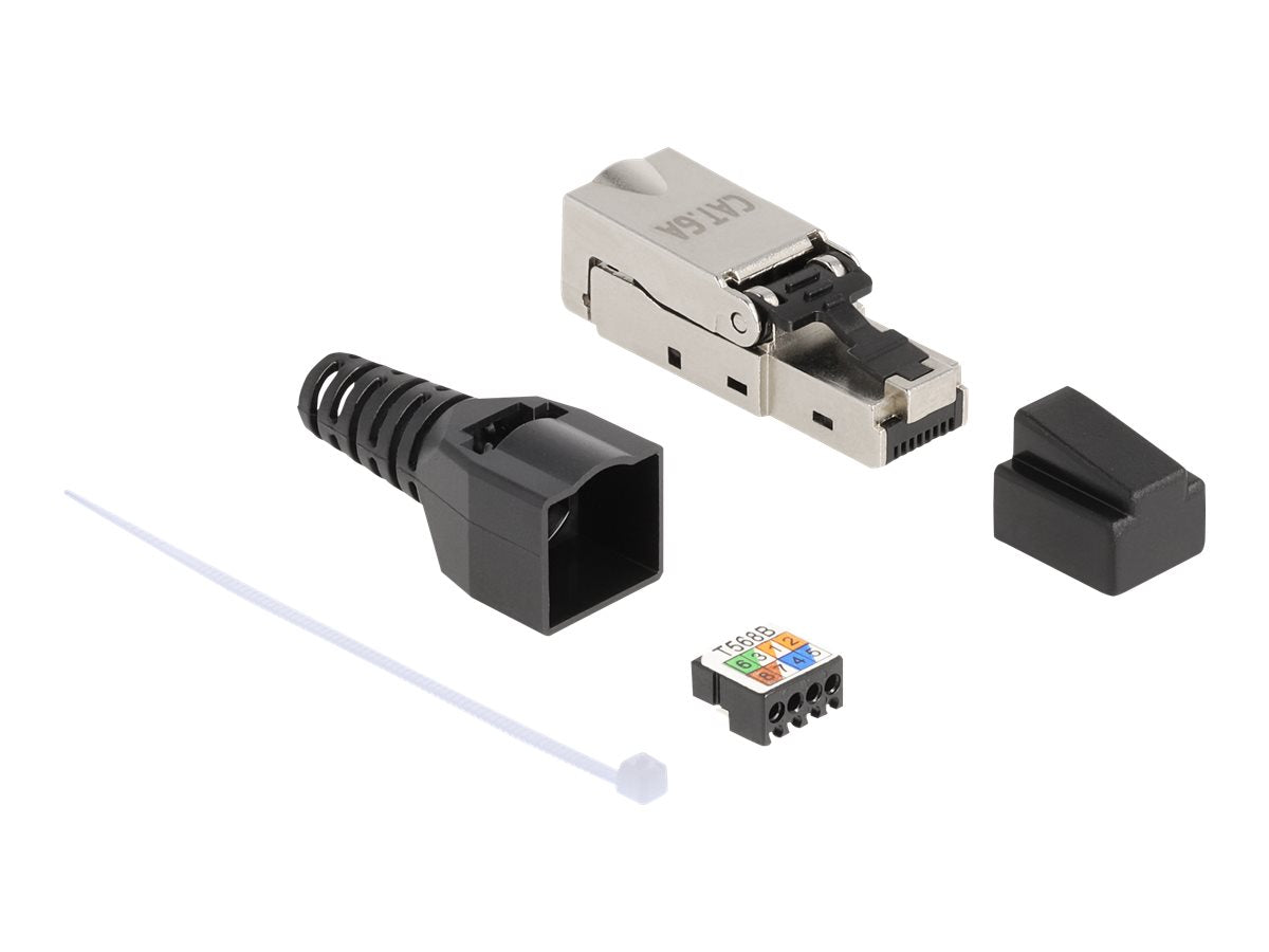 DELOCK RJ45 Stecker zu LSA Vorderansicht