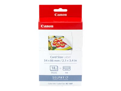 CANON KC-18IF Foto Sticker Vorderansicht