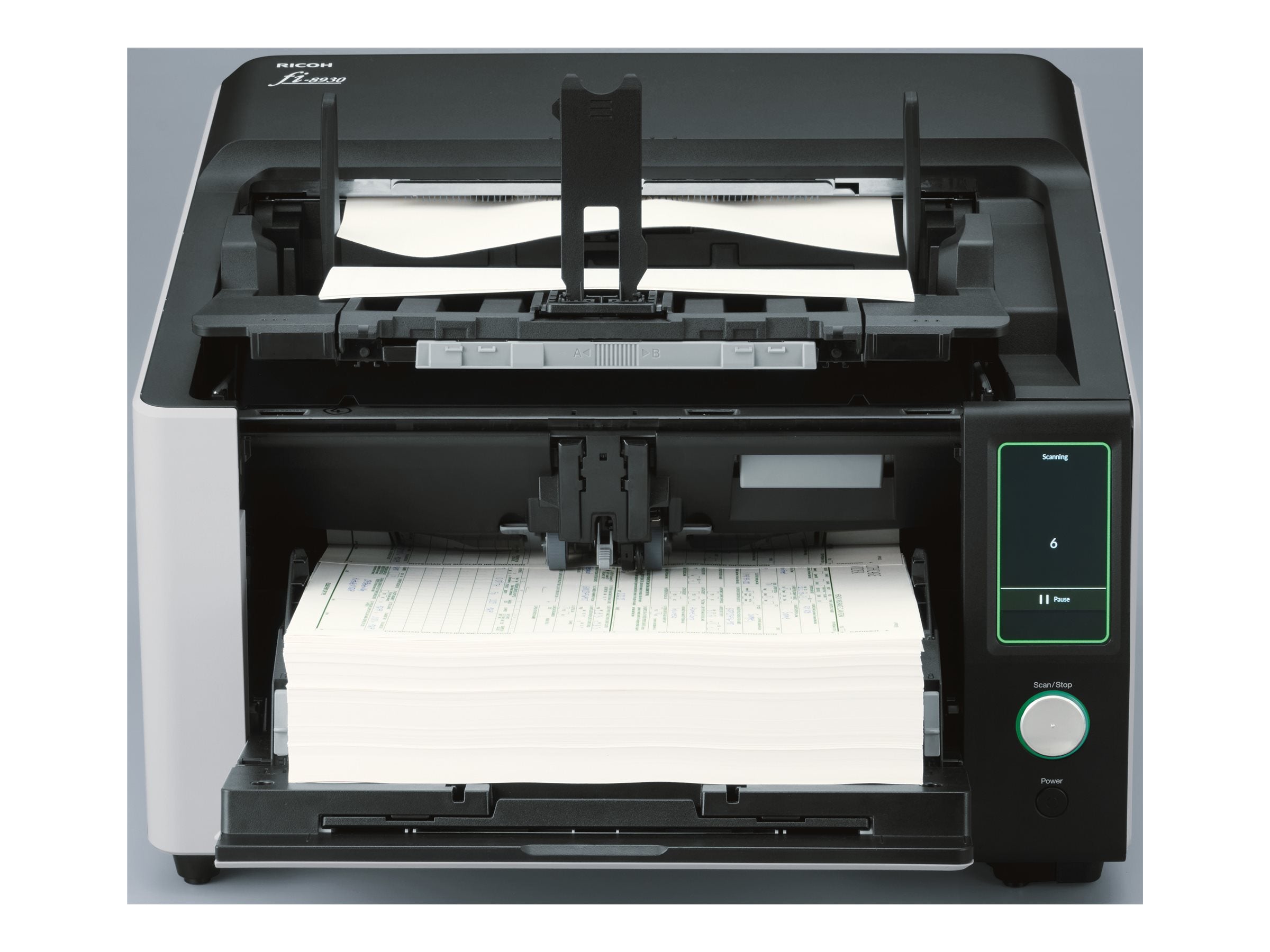 RICOH fi-8930 Dokumentenscanner Seitenansicht
