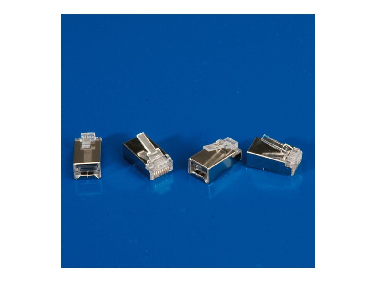 ROLINE Modular Plug geschirmt Kat.6 Class E in Anwendung