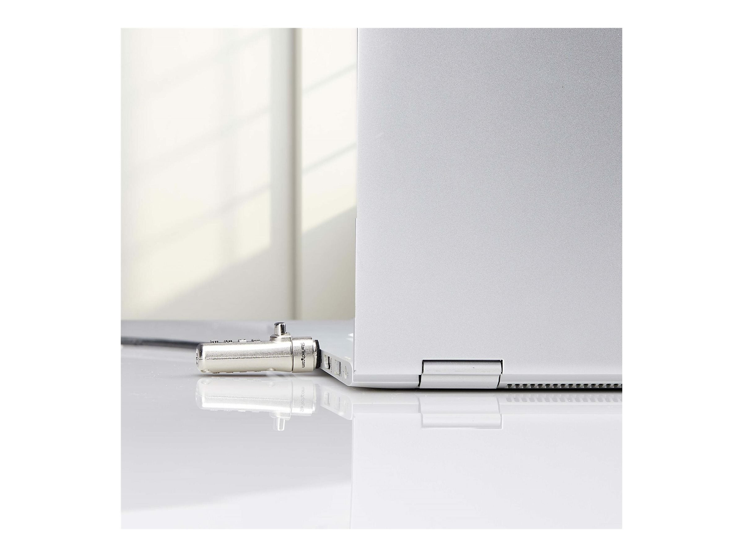STARTECH.COM Schlankes Nano Slot Laptopschloss 1
