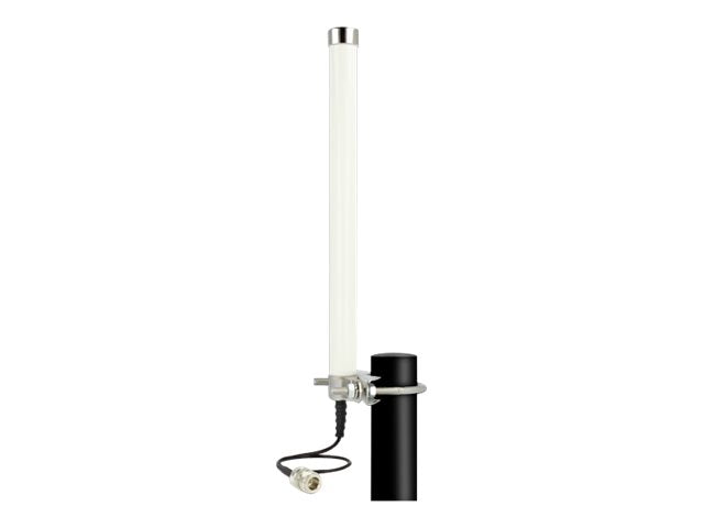 DELOCK LTE / GSM / UMTS Antenne N Buchse 2 - 6,5 dBi omnidirektional starr Mastmontage - Vorderansicht