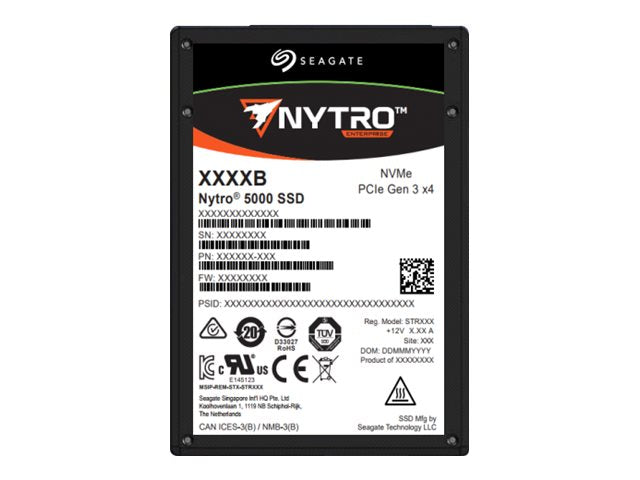 SEAGATE Nytro 5000 PCIe SED 1,6TB Vorderansicht