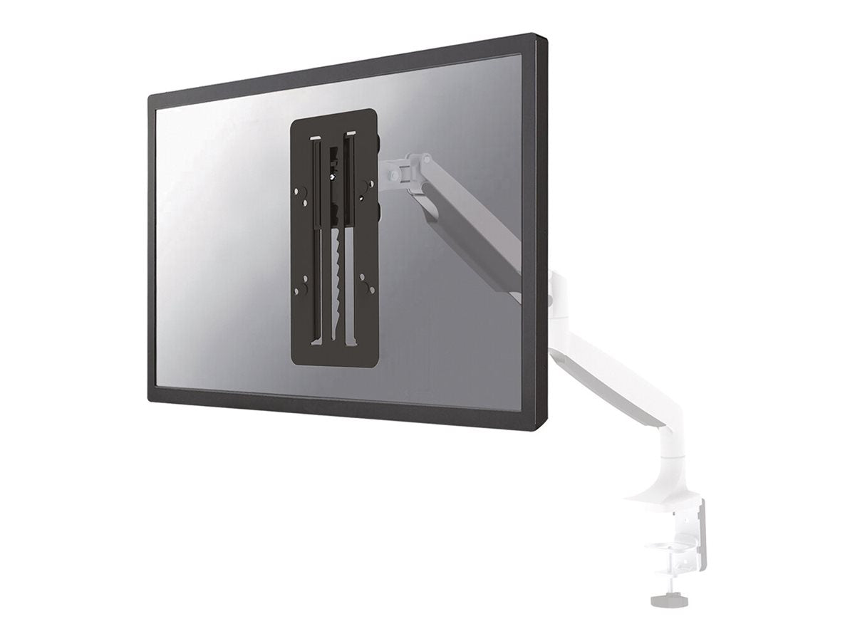 NEOMOUNTS FPMA-LIFT100BLACK Höhenverstellbarer Adapter Vorderansicht