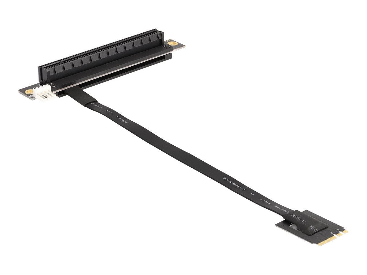 DELOCK M.2 Key A+E zu PCIe x16 NVMe Adapter Vorderansicht