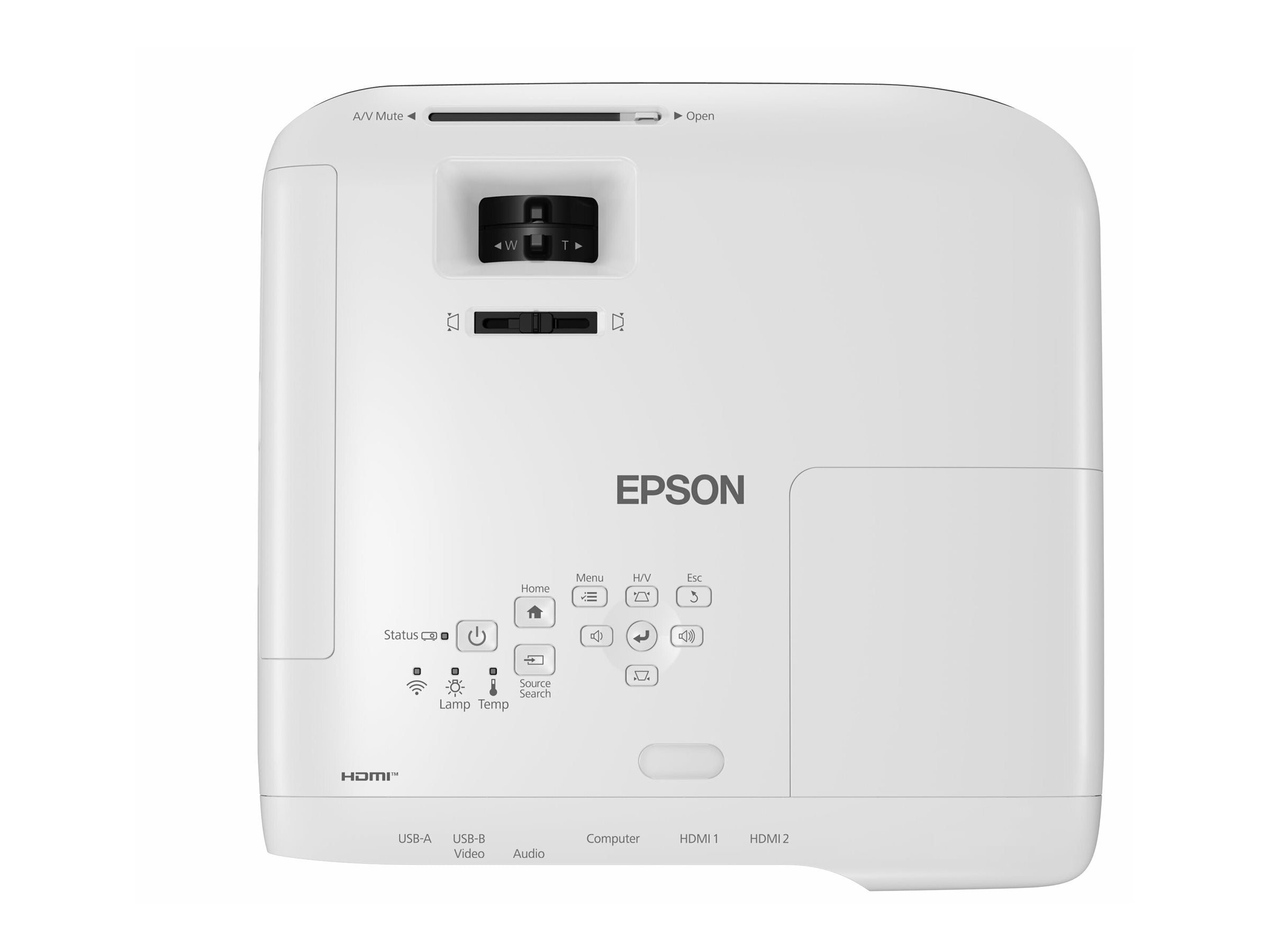 EPSON EB-X49 3LCD Projektor Vorderansicht
