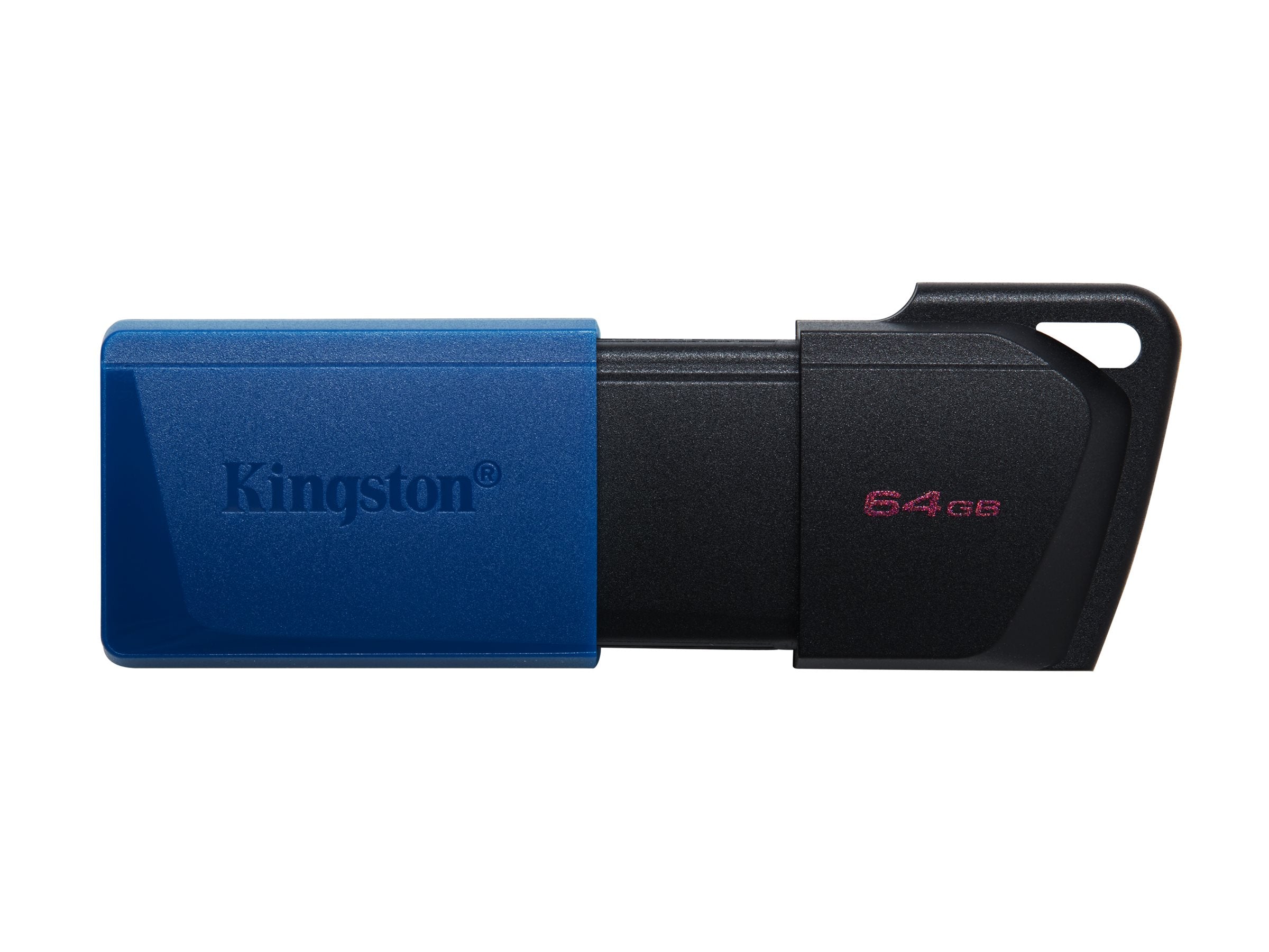 KINGSTON 64GB USB3.2 Gen 1 DataTraveler Exodia M Black + Blue Detailansicht