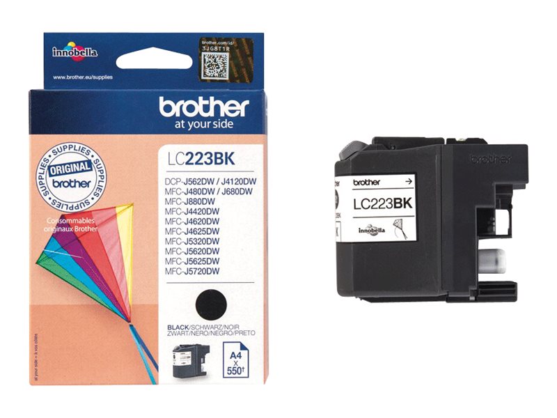 BROTHER LC-223 Tinte schwarz Detailansicht
