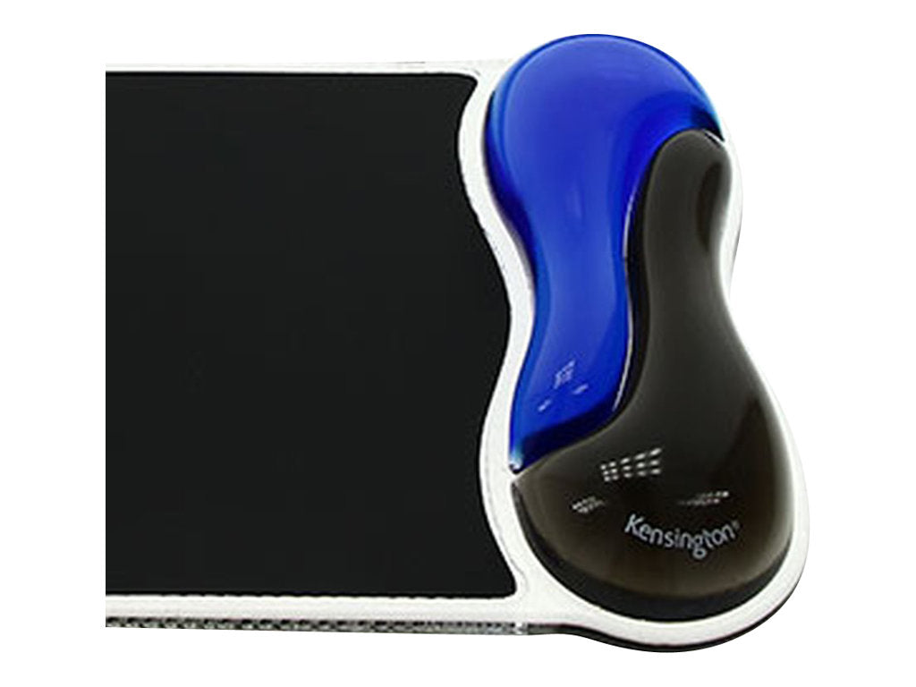 KENSINGTON Duo Gel Mauspad blau schwarz - Detailansicht