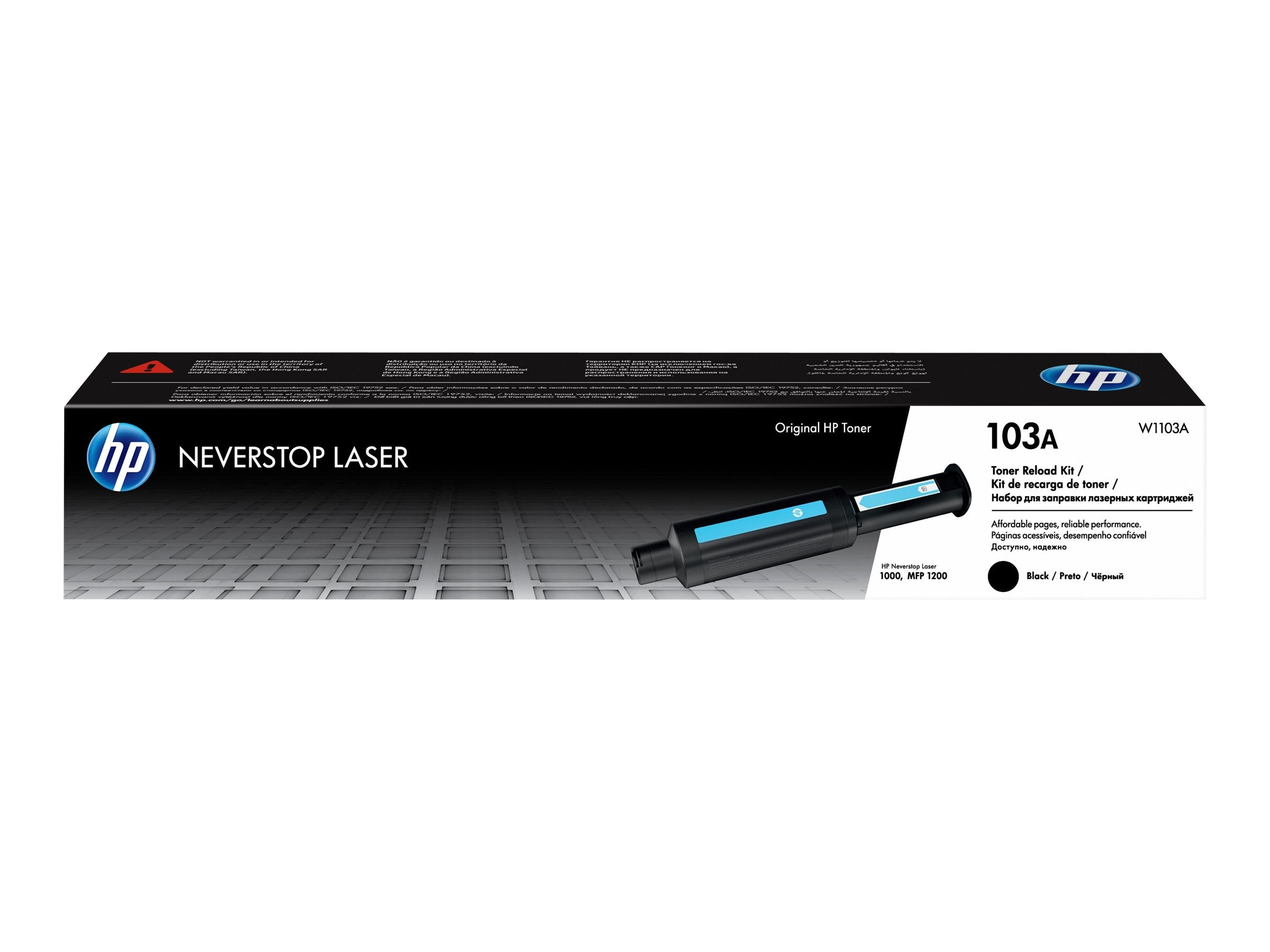 HP 103A Neverstop Toner Reload Kit Vorderansicht
