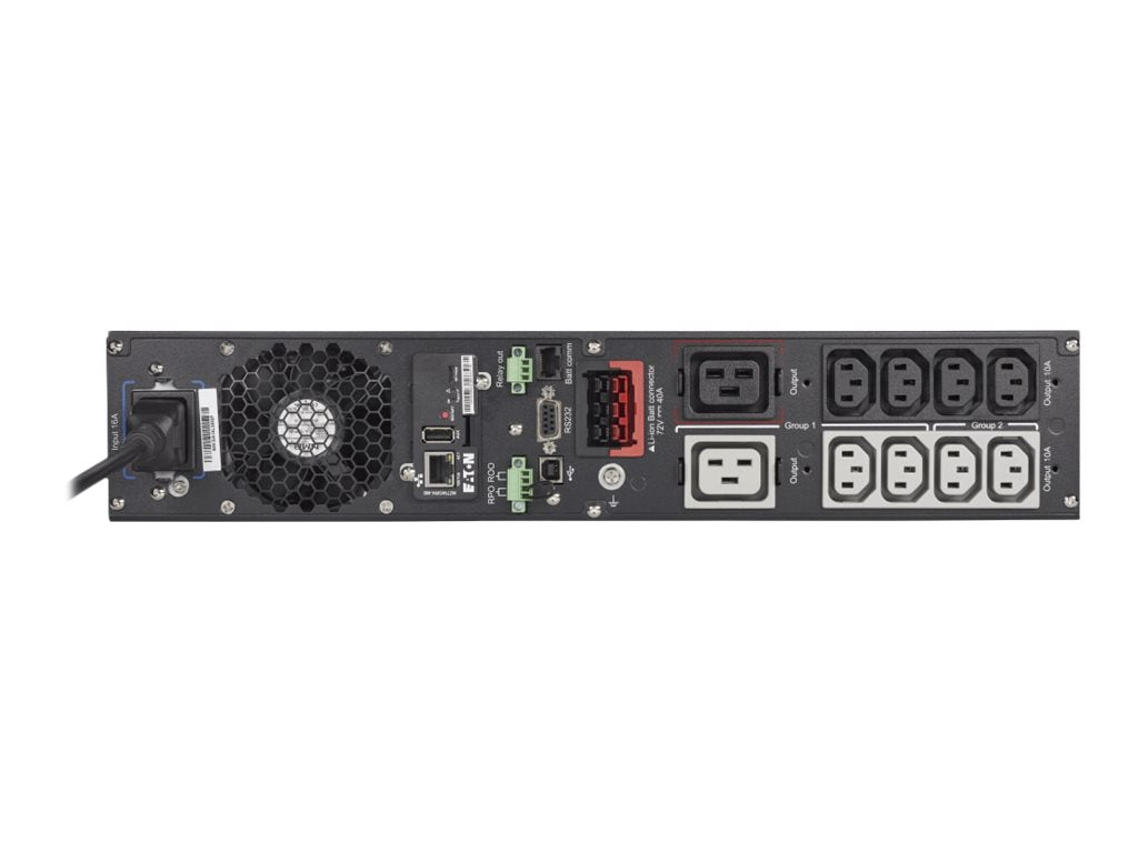 EATON 9PX 3000i RT2U Netpack Li-Ion Vorderansicht