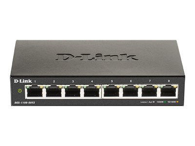 D-LINK DGS-1100-08V2 8-Port Gigabit Switch Verpackung
