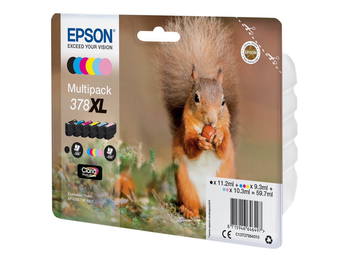 EPSON 378XL Multipack Tintenpatrone Verpackung