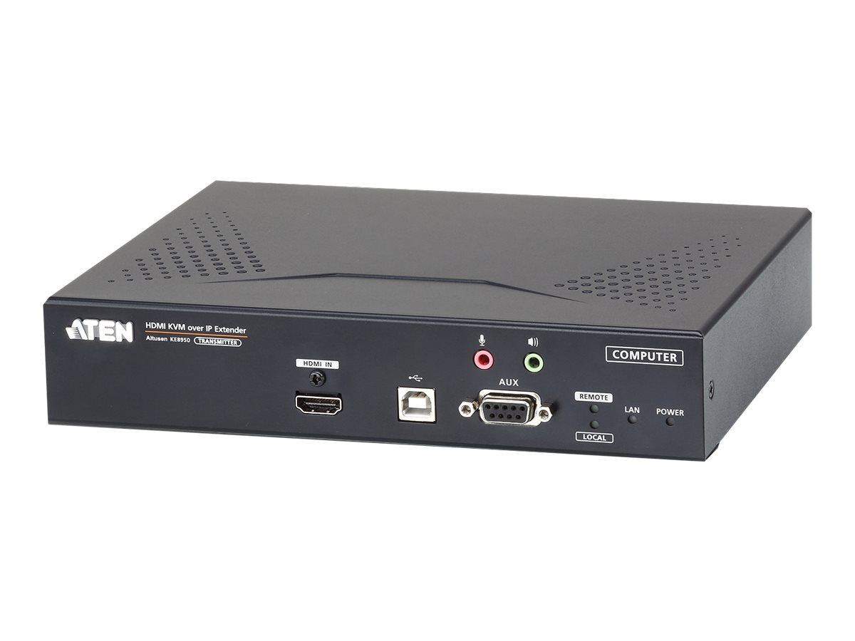 ATEN KE8950T 4K USB HDMI IP KVM Extender Transmitter - Vorderansicht