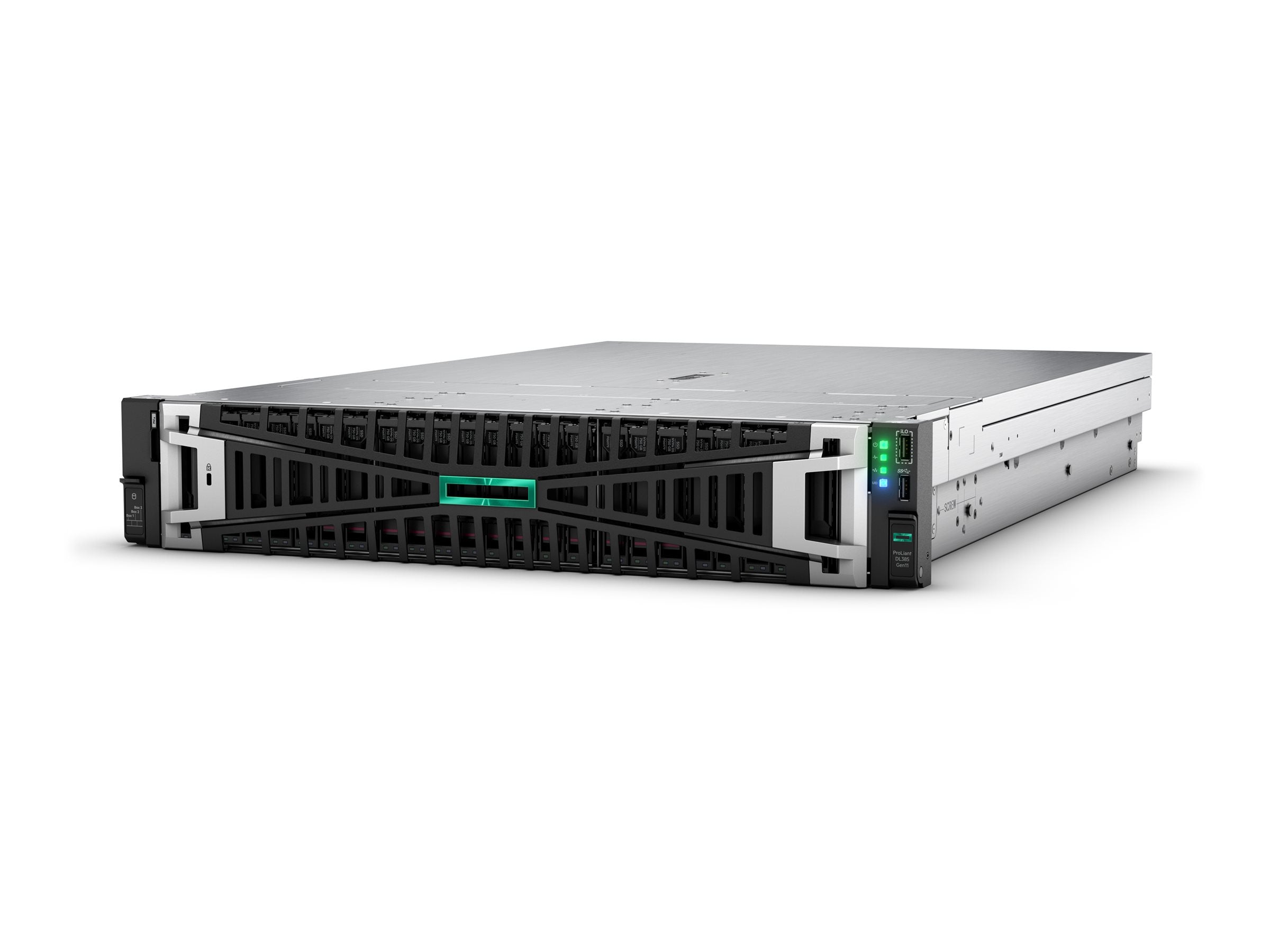 HPE ProLiant DL385 Gen11 2HE EPYC 9115 12-Core 2.6GHz 2x32GB-R 8xSFF 1x7.68TB NVMe SSD 2x1000W Server