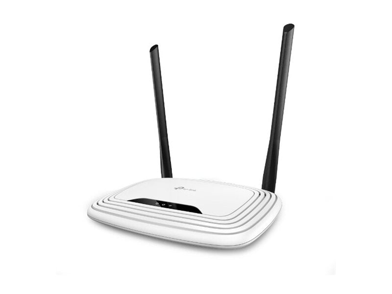 TP-LINK TL-WR841N 300Mbit/s-WLAN-Router Rückansicht