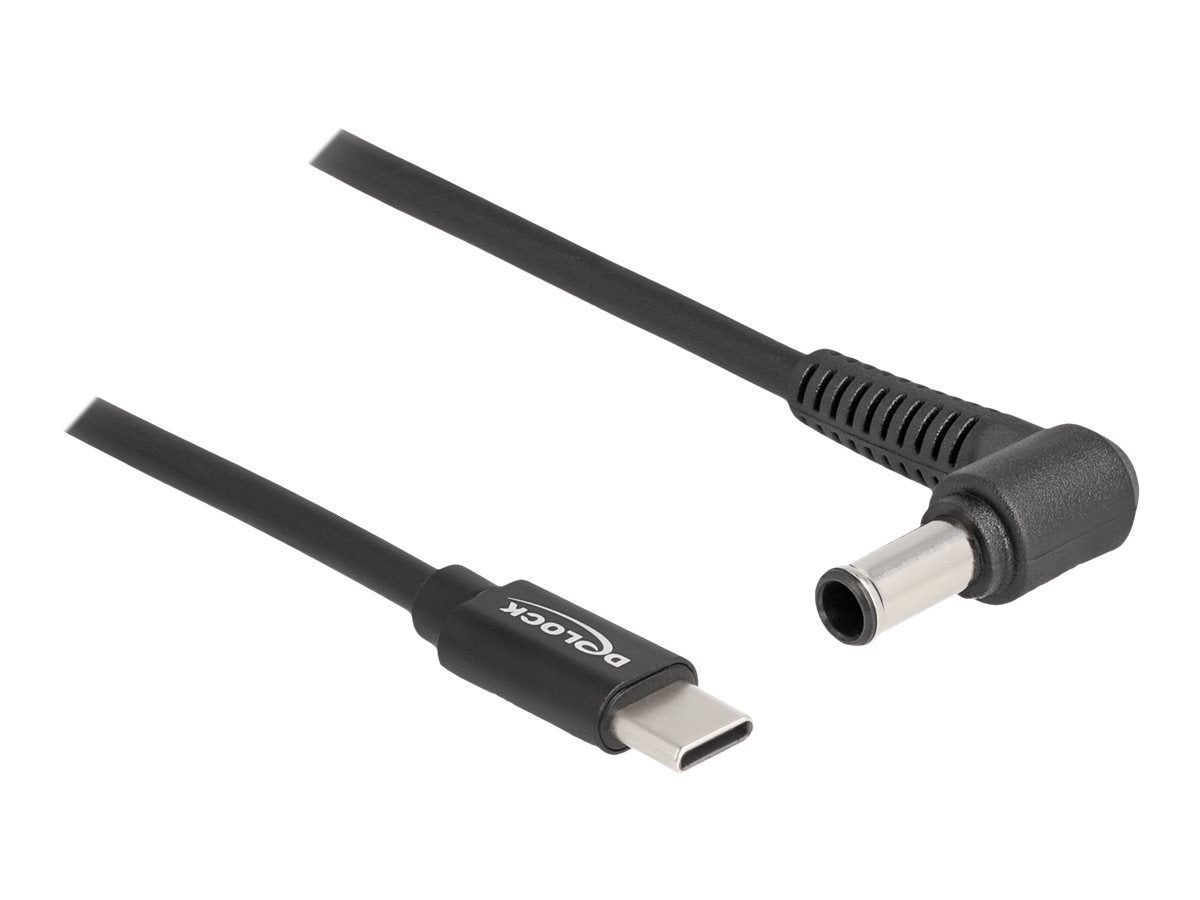 DELOCK Notebook Ladekabel USB Type-C Stecker zu Sony 6,0 x 4,3mm Stecker - Vorderansicht