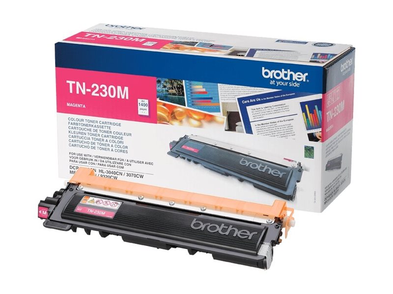 BROTHER TN-230 Toner magenta Verpackung