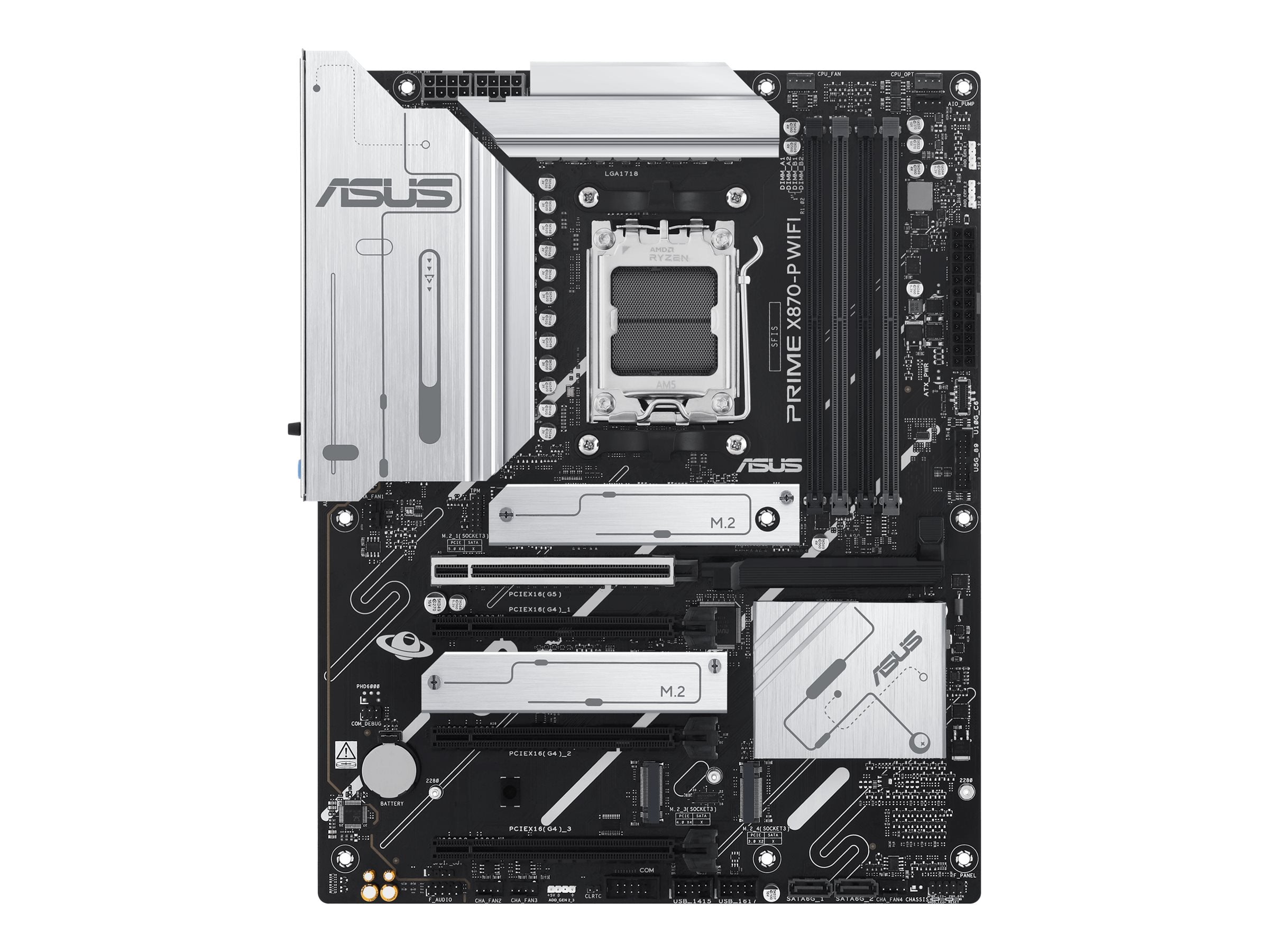 ASUS PRIME X870-P WIFI AM5 DDR5 ATX MB Vorderansicht