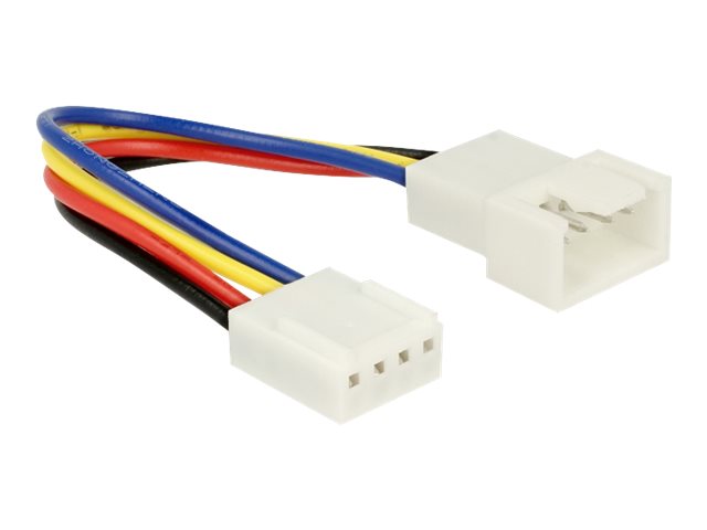 DELOCK Verlängerungskabel PWM Lüfteranschluss 4 Pin 10 cm - Vorderansicht