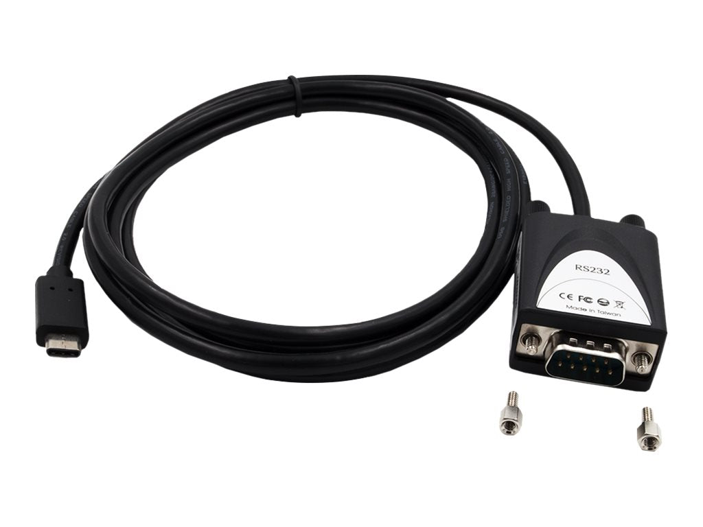 EXSYS EX-2311-2IS USB2.0 C zu 1 x RS-232 1,8m Vorderansicht