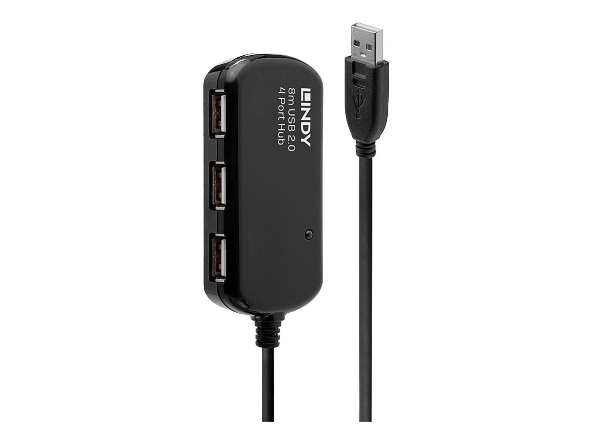 LINDY USB 2.0 Aktiv-Verlängerung Pro 8m Verpackung