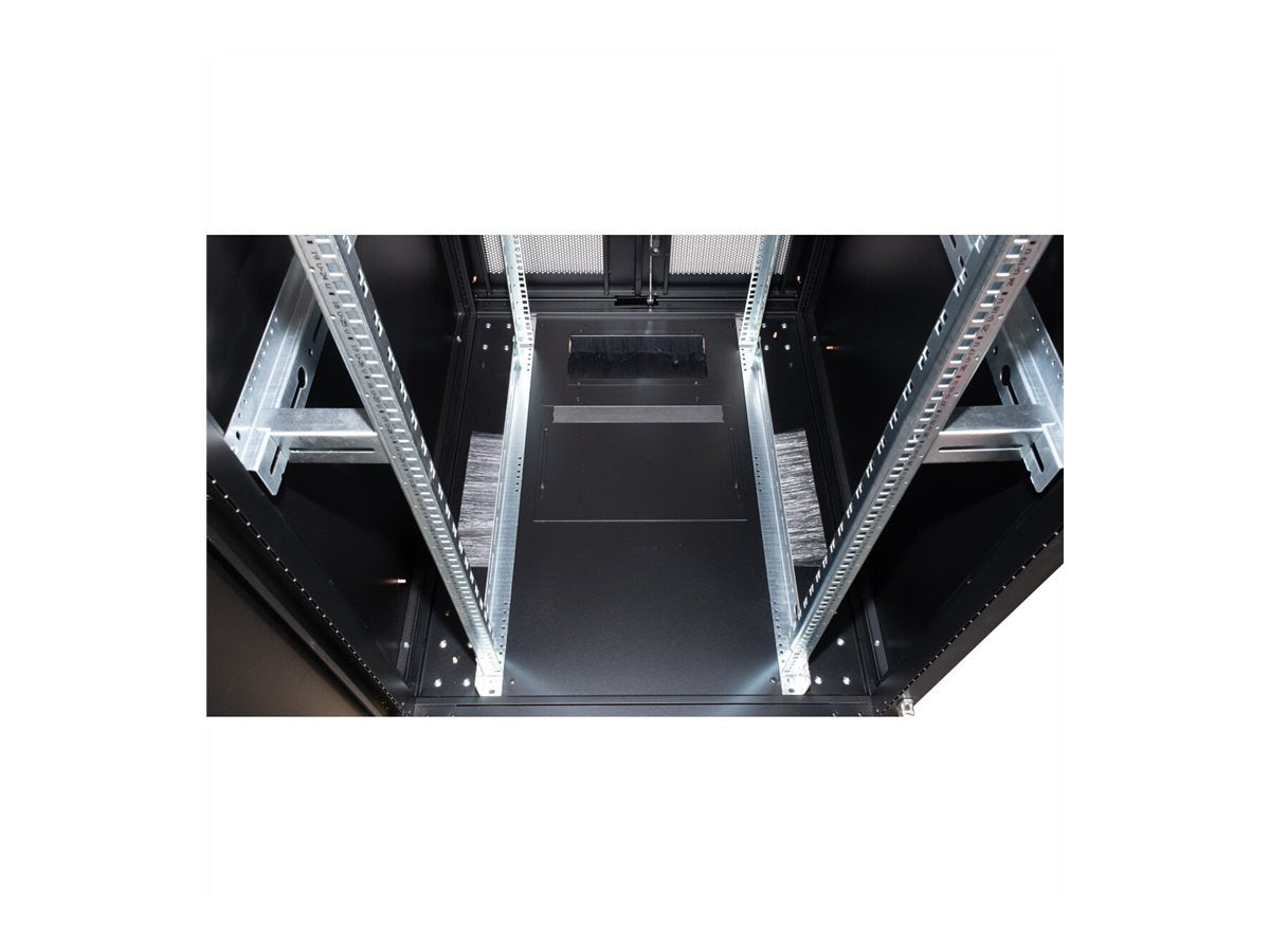 ROLINE Serverschrank 48,26cm 19Zoll 42 HE 800x1000 BxT schwarz - Verpackung