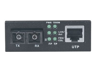 INTELLINET Gigabit Ethernet Singlemode Medienkonverter Verpackung