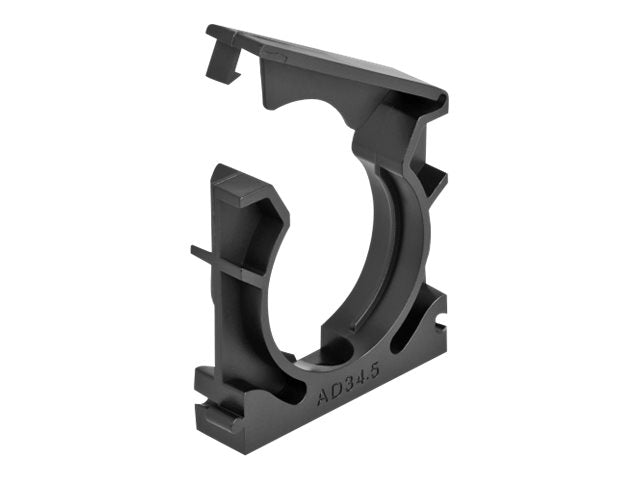 DELOCK Kabelschlauchhalter mit Verschlussclip 34,5mm - Vorderansicht