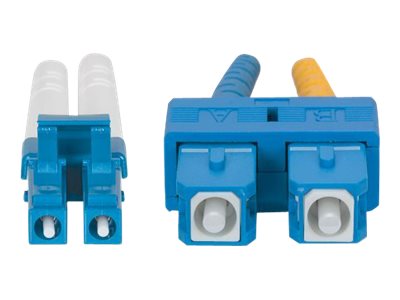 INTELLINET LWL Kabel LC/SC OS2 1m gelb 9/125um Duplex Singlemode Detailansicht