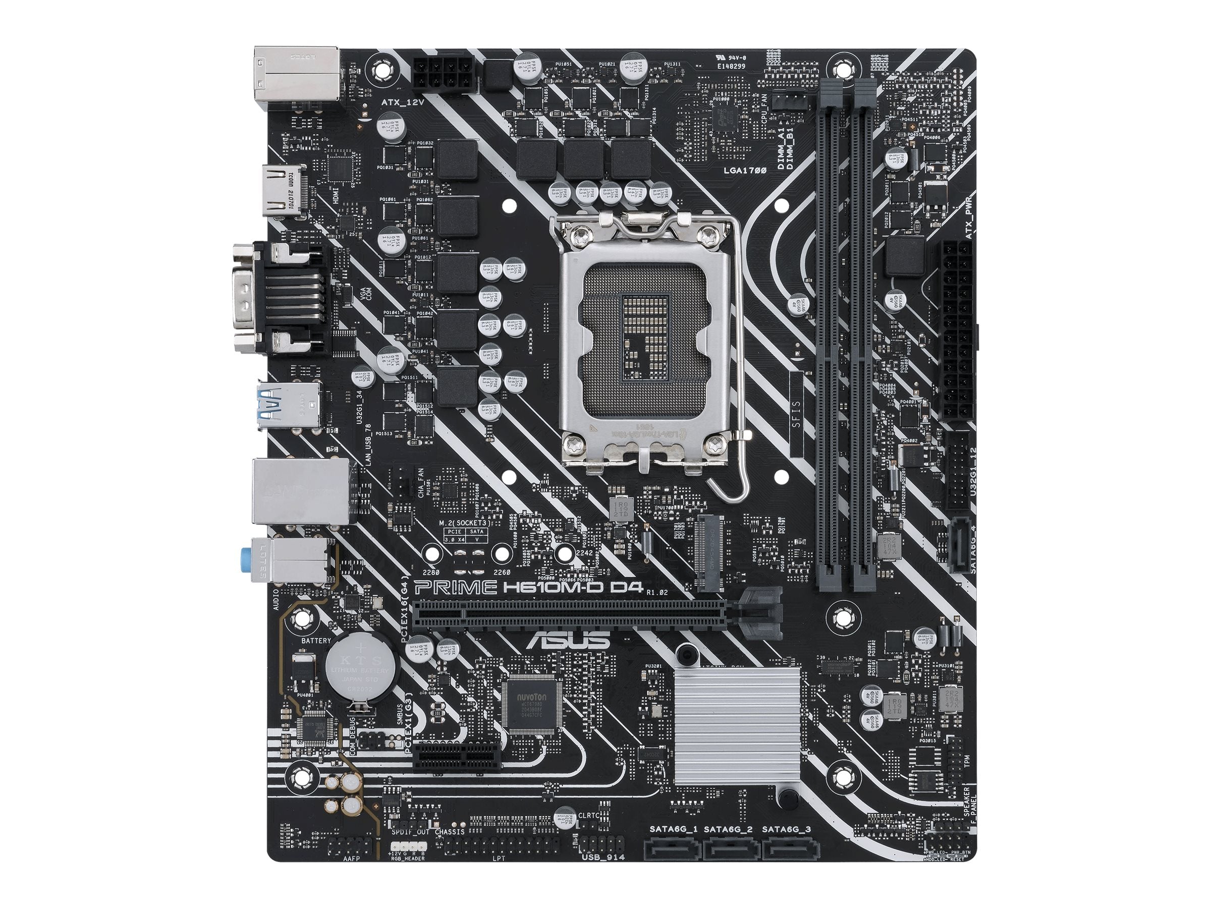 ASUS PRIME H610M-D D4 LGA1700 DDR4 mATX MB Verpackung